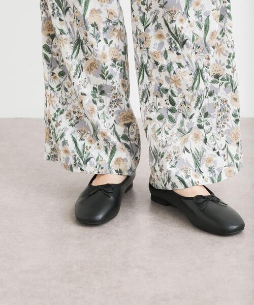 「URBAN RESEARCH DOORS」 バレエシューズ 37 ブラック レディース_画像3