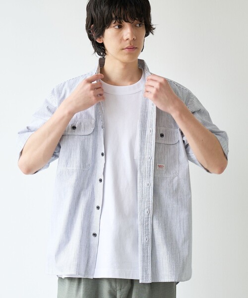 【くりすぴー】JOHN MASON SMITH別注 KeyTシャツ JOHN MASON SMITH JAI TANJU DOWN THERE S/S T-SHIRT (26SCT-#259S)（T