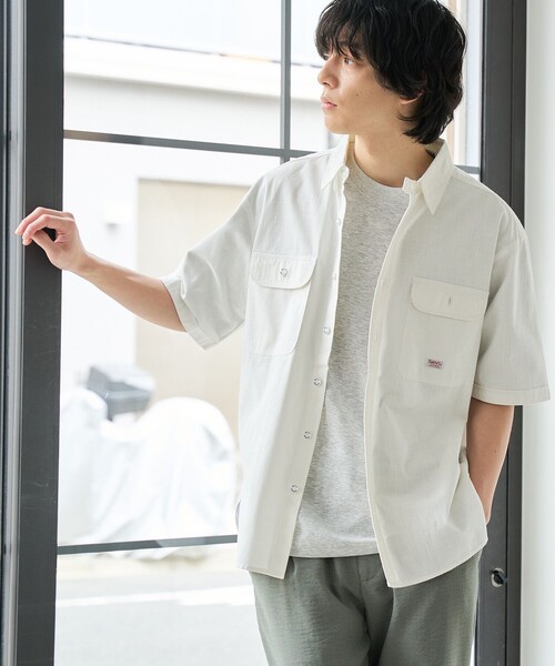 coen（コーエン） シャツ SMITH'S（スミス）別注 ショートスリーブ