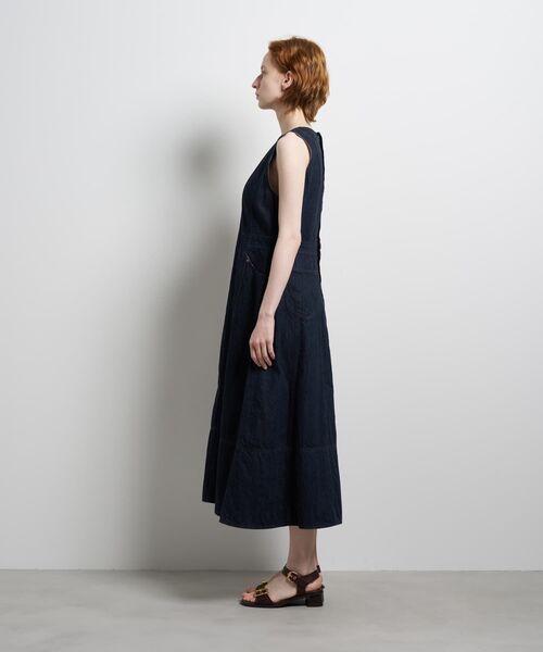LANVIN en Bleu ワンピース Lee×LANVIN Bleuデニムワンピース