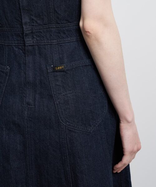 LANVIN en Bleu ワンピース Lee×LANVIN Bleuデニムワンピース