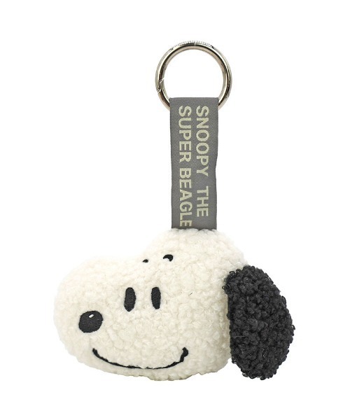 PEANUTS キーホルダー PEANUTS/ピーナッツ フェイスタグマスコット