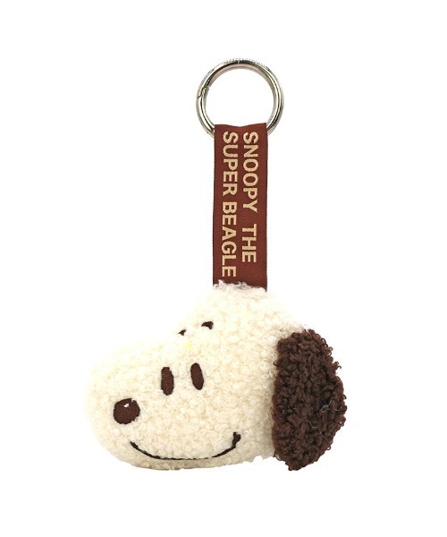 PEANUTS キーホルダー PEANUTS/ピーナッツ フェイスタグマスコット