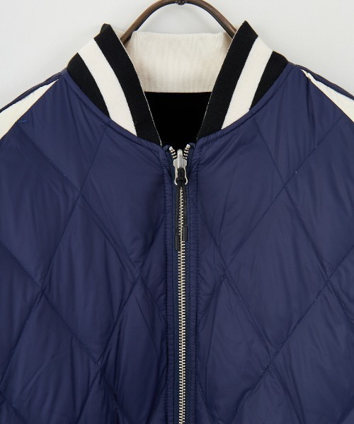 「TAION」 スタジャン X-LARGE ブラック レディース_画像9