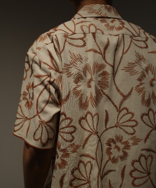 シャツ　TOGA EMBROIDERY S/S SHIR TOGA VIRILIS（トーガ ビリリース） シャツ TOGA VIRILIS Embroidery S