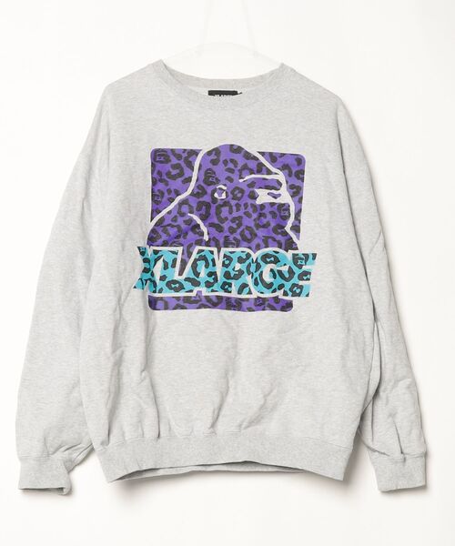 XLARGE（エクストラ ラージ） スウェットカットソー M グレー メンズ