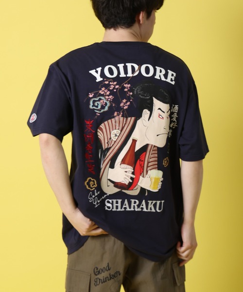 CORPUS SELECT tシャツ 「YOIDORE/酔いどれ」東洲斎写楽コラボ 半袖 T