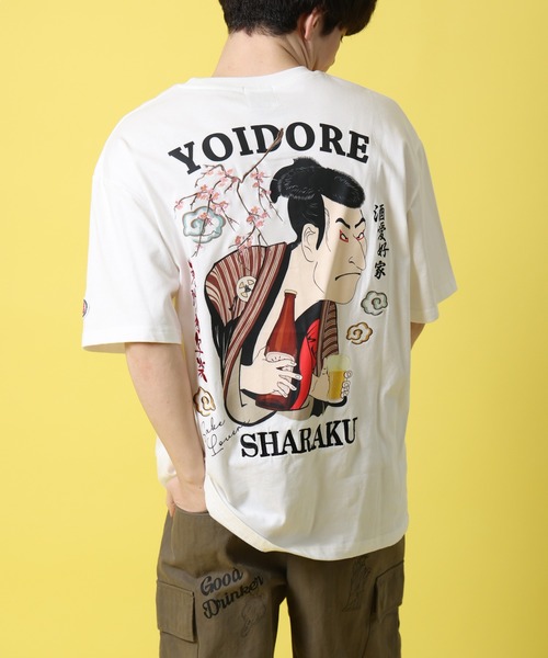 CORPUS SELECT tシャツ 「YOIDORE/酔いどれ」東洲斎写楽コラボ 半袖 T