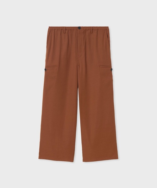 PS Paul Smith ワイドパンツ カーゴパンツ ダブルサテン ワイドカーゴ