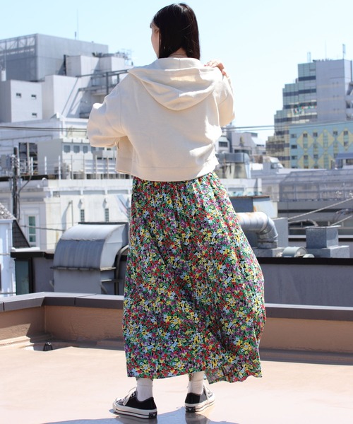 「ORCIVAL」 ジップアップパーカー 1 ナチュラル レディース_画像3