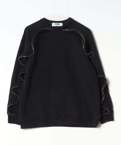 MSGM（エムエスジーエム） スウェットカットソー S ブラック 