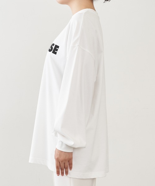 「THE PAUSE」 長袖カットソー FREE オフホワイト レディース_画像3