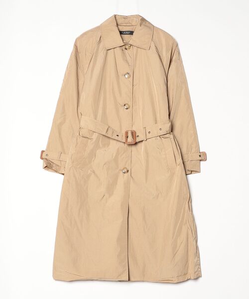 LAUREN RALPH LAUREN ベージュ トレンチコート M 中古・古着通販】RALPH LAUREN (ラルフローレン) トレンチコート