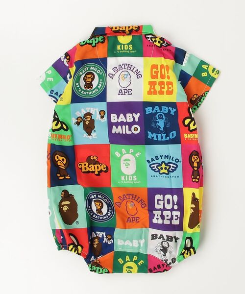 A BATHING APE（アベイシングエイプ） ベビー服 ロンパース BABY MILO