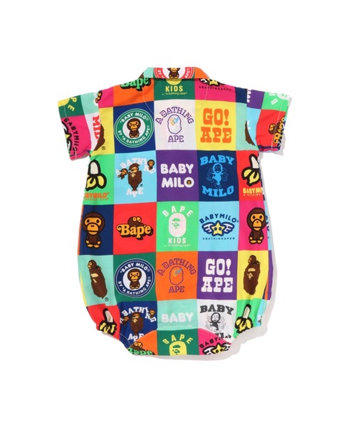 A BATHING APE（アベイシングエイプ） ベビー服 ロンパース BABY MILO