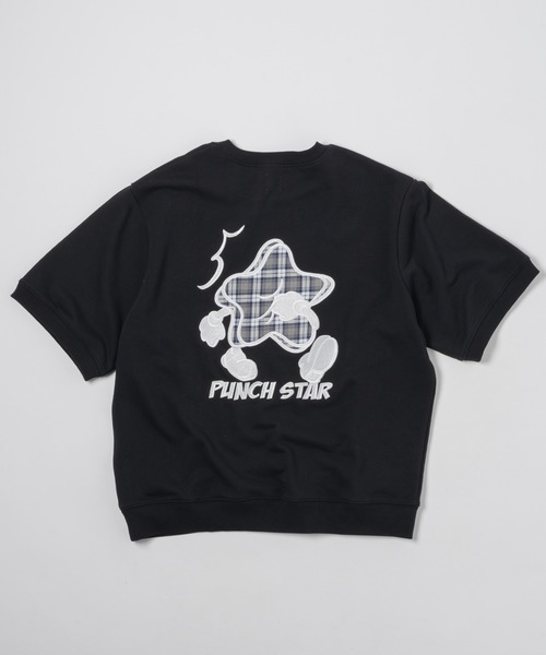 kaoyorinakami tシャツ punch star half sweat / パンチスターハーフ