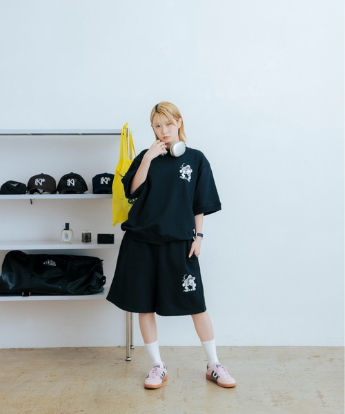 kaoyorinakami tシャツ punch star half sweat / パンチスターハーフ