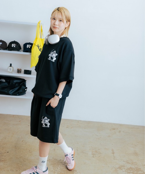 kaoyorinakami tシャツ punch star half sweat / パンチスターハーフ