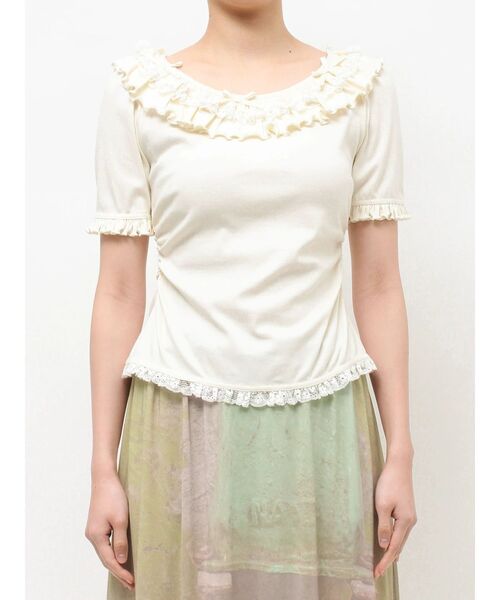 merry jenny（メリージェニー） tシャツ 半袖 romantic frill summer