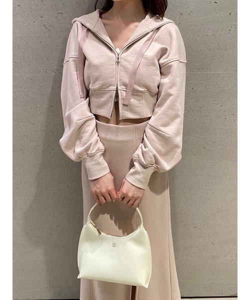 「SNIDEL」 セットアップ ONE SIZE ピンク レディースの画像