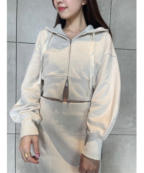 「SNIDEL」 セットアップ ONE SIZE ピンク レディースの画像