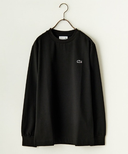 「LACOSTE」 長袖カットソー 3 グレイッシュベージュ レディース_画像9