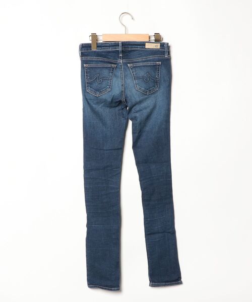 AG/Adriano Goldschmied スキニーデニムパンツ 24 ネイビー レディース 