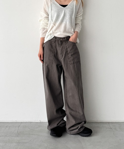 CANAL JEAN（キャナルジーン） ワイドパンツ パンツ El mar