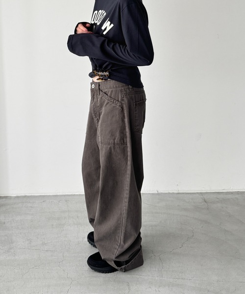 CANAL JEAN（キャナルジーン） ワイドパンツ パンツ El mar