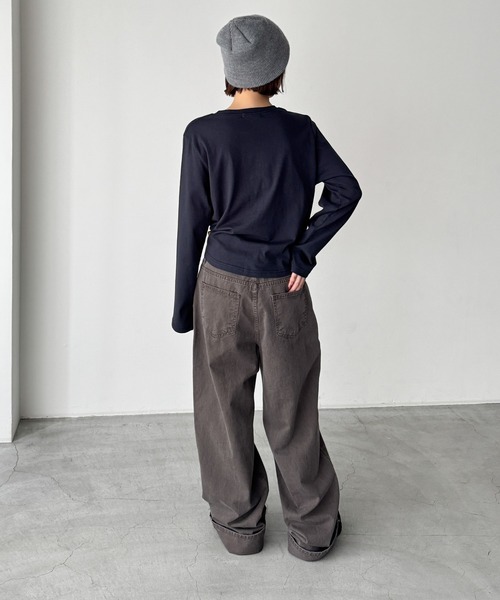 CANAL JEAN（キャナルジーン） ワイドパンツ パンツ El mar