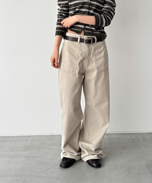 CANAL JEAN（キャナルジーン） ワイドパンツ パンツ El mar