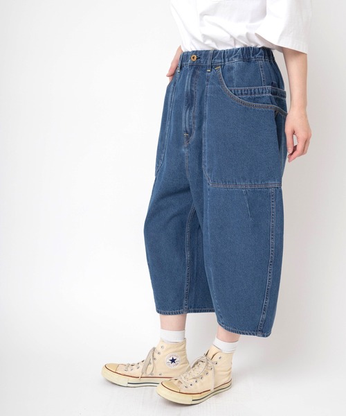 URCH RNA ジーンズ デニム デニムパンツ R4457 ひざ下丈のトイパンツ