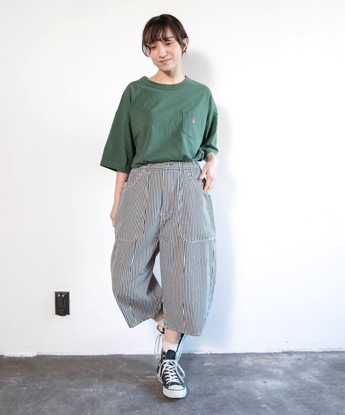 さっちょんRNA URCH デニムパンツ URCH RNA ジーンズ デニム デニムパンツ R4457 ひざ下丈のトイパンツ