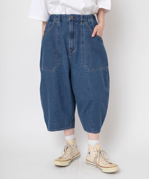 URCH RNA ジーンズ デニム デニムパンツ R4457 ひざ下丈のトイパンツ