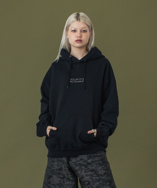XLARGE（エクストラ ラージ） プルオーバーパーカー L グレー メンズ