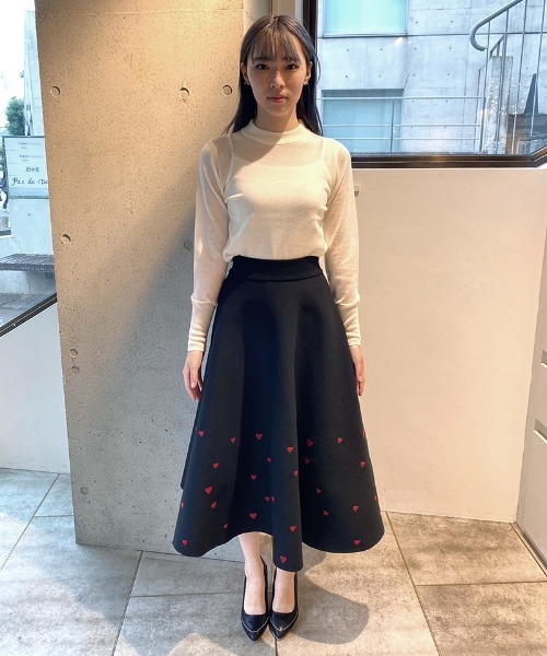 JENNE」 ニットスカート LARGE ベージュ レディース : ZOZOTOWN Yahoo