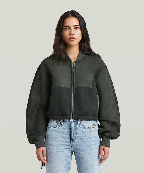 G-STAR RAW ブルゾン アウター Meshy Binding Jacket/メッシュオーバー