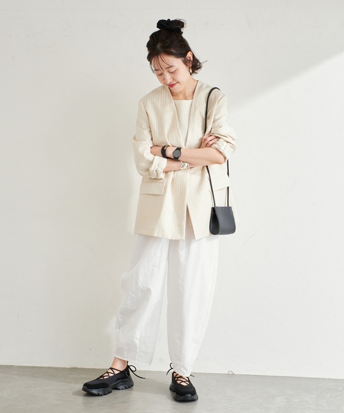 「LE TALON」 ローカットスニーカー MEDIUM ブラック レディース_画像8