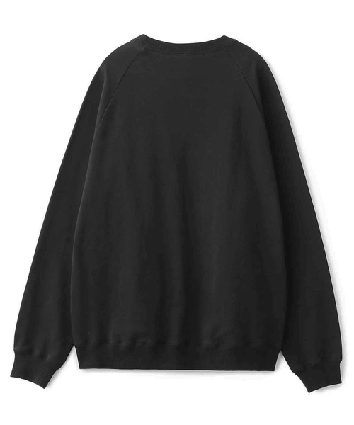 「SILAS」 スウェットカットソー MEDIUM ブラック メンズ_画像2