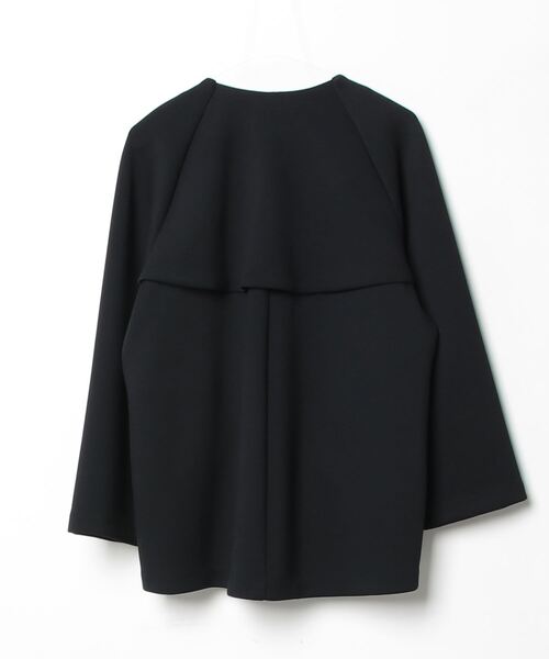 ZUCCa（ズッカ） ノーカラージャケット M size ブラック レディース