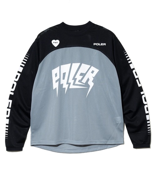 POLER ポーラー MOTO JERSEY M POLeR（ポーラー） tシャツ POLeR×GSC MOTO JERSEY「GSC別注」 メンズ