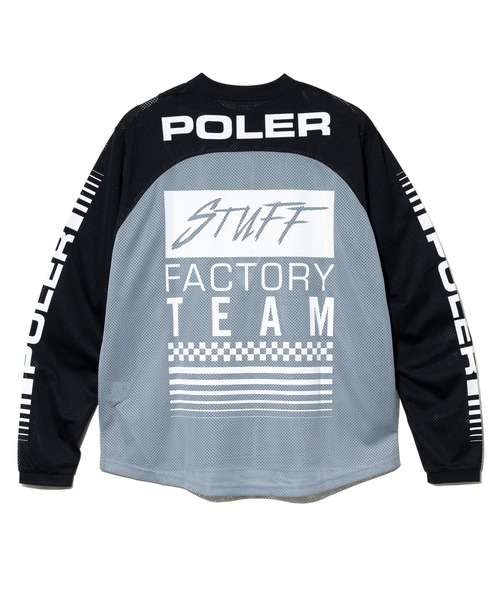 POLeR（ポーラー） tシャツ POLeR×GSC MOTO JERSEY「GSC別注」 メンズ