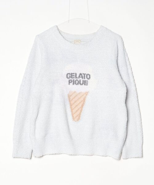 gelato pique（ジェラートピケ） 長袖カットソー FREE ブルー
