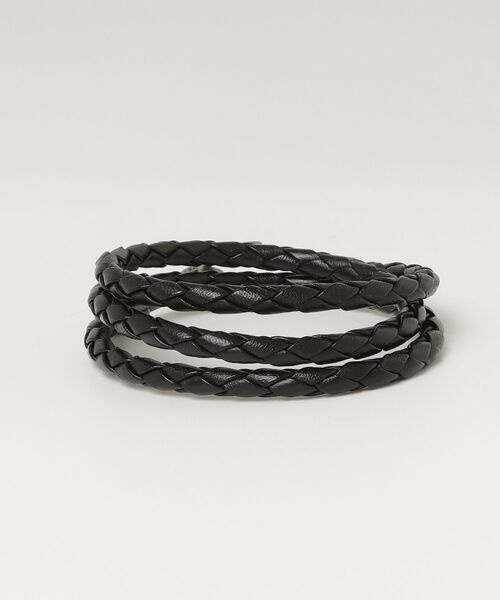 「JAM HOME MADE」 ブレスレット ONE SIZE ブラック×シルバー メンズ_画像2