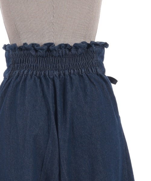 axes femme POETIQUE パンツ ハイウエストワイドデニムPT レディース