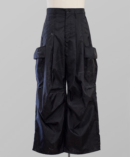 SHINYAKOZUKA（シンヤコヅカ） カーゴパンツ UPCYCLED MOONED DELIVERY