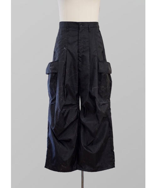 SHINYAKOZUKA（シンヤコヅカ） カーゴパンツ UPCYCLED MOONED DELIVERY
