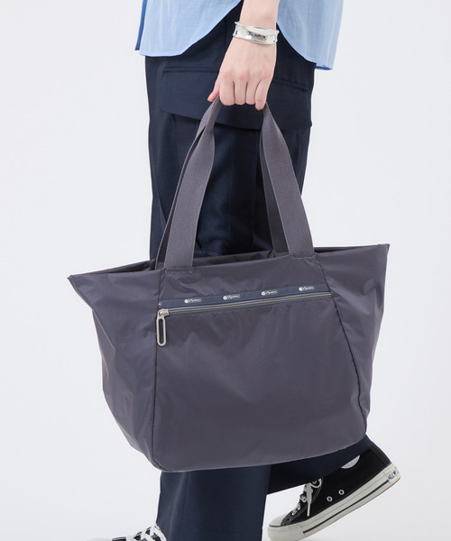 LeSportsac　レスポートサック　ジップトップ　トート　バッグ　グレー LeSportsac（レスポートサック） トートバッグ ESSENTIAL E/W ZIPTOP