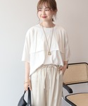 tシャツ レイヤード風加工Tシャツ レディースの詳細画像3