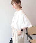 tシャツ レイヤード風加工Tシャツ レディースの詳細画像4